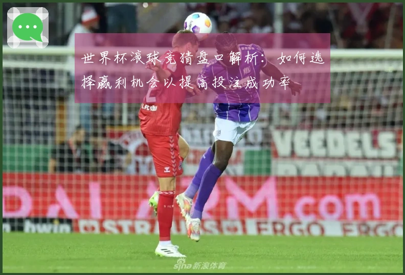世界杯滚球竞猜盘口解析：如何选择赢利机会以提高投注成功率